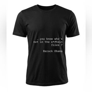 Black Signature Tee Men & Women